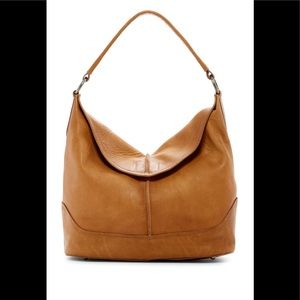 Frye Cara Hobo in Cognac BNWT
